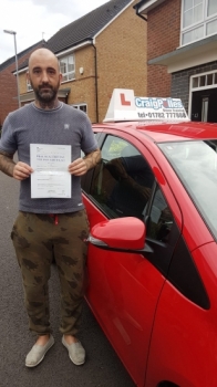 A big congratulations to James McDermott, who has passed his driving test today, at Newcastle Driving Test Centre.<br />
First attempt and with just 6 driver faults.<br />
Well done James- safe driving from all at Craig Polles Instructor Training and Driving School. 😀🚗<br />
Instructor-Perry Warburton.
