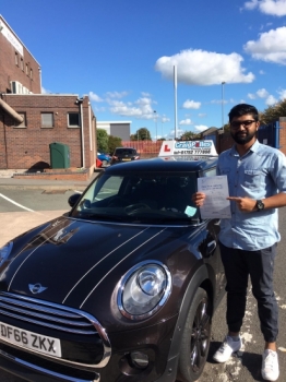 A big congratulations to Harish Nair, who has passed his driving test today at Newcastle Driving Test Centre with just 4 driver faults.<br />
Well done Harish - safe driving from all at Craig Polles Instructor Training and Driving School. 😀🚗<br />
Instructor-Ashlee Kurian