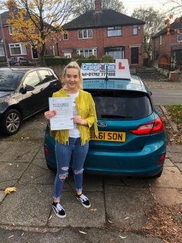 A big congratulations to Bethany Leese, who has passed her driving test today at Newcastle Driving Test Centre, with 7 driver faults.<br />
Well done Bethany- safe driving from all at Craig Polles Instructor Training and Driving School. 🚗😀<br />
Instructor-Sara Skelson