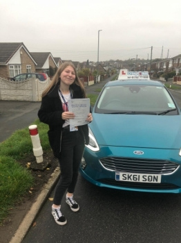 A big congratulations to Amelia-Lea Brammer, who has passed her driving test today at Newcastle Driving Test Centre, with 6 driver faults.<br />
Well done Amelia- safe driving from all at Craig Polles Instructor Training and Driving School. 🚗😀<br />
Instructor-Sara Skelson