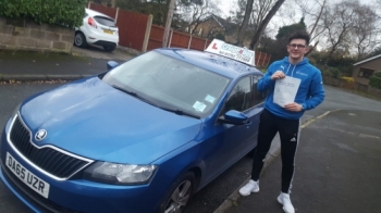 A big congratulations to Nathan Lowndes, who has passed his driving test today at Cobridge Driving Test Centre, at his First attempt and with just 1 driver fault.<br />
Well done Nathan- safe driving from all at Craig Polles Instructor Training and Driving School. 🙂🚗<br />
Instructor-Jamie Lees