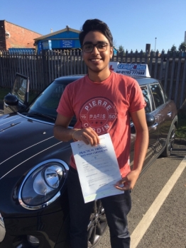 A big congratulations to Reon Peter, who has passed his driving test today at Newcastle Driving Test Centre, <br />
with just 5 driver faults.<br />
Well done Reon- safe driving from all at Craig Polles Instructor Training and Driving School. 🙂🚗<br />
Instructor-Ashlee Kurian