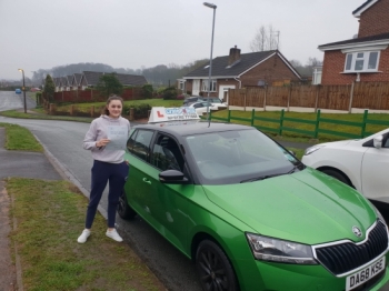A big congratulations to Molly Nicklin, who has passed her driving test today at Newcastle Driving Test Centre.<br />
Well done Molly- safe driving from all at Craig Polles Instructor Training and Driving School. 🙂🚗<br />
Instructor-Jamie Lees