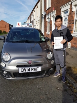 A big congratulations to Gilbert Oris, who has passed his driving test today at Newcastle Driving Test Centre, with just 3 driver faults.<br />
Well done Gilbert- safe driving from all at Craig Polles Instructor Training and Driving School. 🙂🚗<br />
Instructor-Paul Lees