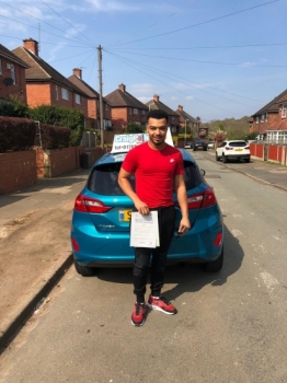A big congratulations to Dante Omfroy, who has passed his driving test today at Newcastle Driving Test Centre, on his First attempt and with 6 driver faults.<br />
Well done Dante- safe driving from all at Craig Polles Instructor Training and Driving School. 🙂🚗<br />
Instructor-Sara Skelson