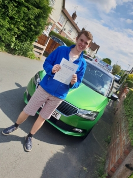 A big congratulations to Robert Tschelebinski, who has passed his driving test today at Cobridge Driving Test Centre, with just 2 driver faults.<br />
Well done Robert- safe driving from all at Craig Polles Instructor Training and Driving School. 🙂🚗<br />
Instructor-Jamie Lees