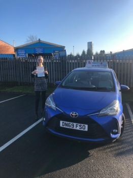 A big congratulations to Courtney Williams, who has passed her driving test at Newcastle Driving Test Centre, with 6 driver faults.Well done Courtney- safe driving from all at Craig Polles Instructor Training and Driving School. 🙂🚗Instructor-Sara Skelson