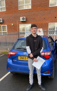 A big congratulations to Tom Plant, who passed his driving test today at Newcastle Driving Test Centre, with 7 driver faults.Well done Tom- safe driving from all at Craig Polles Instructor Training and Driving School. 🙂🚗Instructor-Sara Skelson