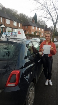 A big congratulations to Sacha Bradbury who passed her driving test today at Newcastle Driving Test Centre, at her First attempt and with just 1 driver fault.<br />
Well done Sacha- safe driving from all at Craig Polles Instructor Training and Driving School. 🙂🚗<br />
Instructor-Perry Warburton