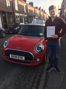 A big congratulations to Judah Carvanna, who has passed his driving test today at Newcastle Driving Test Centre, at his First attempt and with just 5 driver faults.<br />
Well done David - safe driving from all at Craig Polles Instructor Training and Driving School. 🙂🚗<br />
Instructor-Mark Ashley
