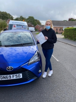 A big congratulations to Charlotte Trevor, who passed her driving test at Newcastle Driving Test Centre. First attempt and with just 6 driver faults.<br />
Well done Charlotte- safe driving from all at Craig Polles Instructor Training and Driving School. 🙂🚗<br />
Instructor-Sara Skelson