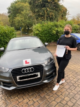A big congratulations to Ella Bithell, who passed her driving test today at Newcastle Driving Test Centre. First attempt and with just 1 driver fault.<br />
Well done Ella- safe driving from all at Craig Polles Instructor Training and Driving School. 🙂🚗<br />
Instructor-Sara Skelson