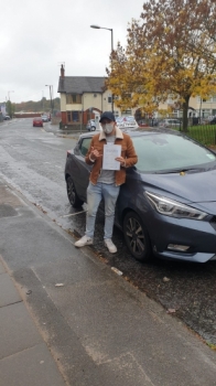 A big congratulations to Rayann Tanzil, who passed his driving test today at Cobridge Driving Test Centre. First attempt and with just 3 driver faults.<br />
Well done Rayann- safe driving from all at Craig Polles Instructor Training and Driving School. 🙂🚗<br />
Instructor-Joe O´Byrne