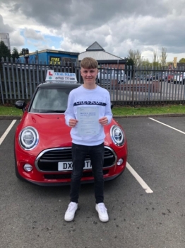 A big congratulations to Olly Tucker, who passed his driving test today at Newcastle Driving Test Centre. First attempt and with just 1 driver fault.<br />
Well done Olly- safe driving from all at Craig Polles Instructor Training and Driving School. 🙂🚗<br />
Instructor-Mark Ashley
