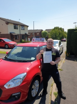 A big congratulations to Sam Greatbach. Sam passed his driving test today at Newcastle  Driving Test Centre.<br />
Well done Sam- safe driving from all at Craig Polles Instructor Training and Driving School. 🙂🚗<br />
Instructor-Andy Crompton