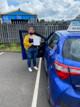 A big congratulations to Sam Clayton-Barker. Sam passed her driving test today at Newcastle Driving Test Centre, at her first attempt.Well done Sam- safe driving from all at Craig Polles Instructor Training and Driving School. 🙂🚗Instructor-Sara Skelson