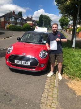 A big congratulations to Ben Underwood. Ben passed his driving test today at Newcastle Driving Test Centre. First attempt and with just 3 driver faults.<br />
Well done Ben- safe driving from all at Craig Polles Instructor Training and Driving School. 🙂🚗<br />
Instructor-Mark Ashley