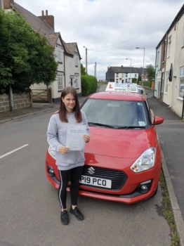 A big congratulations to Amy Buckle. Amy passed her driving test today at Newcastle Driving Test Centre, with just 2 driver faults.<br />
Well done Amy- safe driving from all at Craig Polles Instructor Training and Driving School. 🙂🚗<br />
Instructor-Andrew Crompton