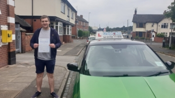 A big congratulations to Liam Lawton. Liam passed his driving test today at Cobridge Driving Test Centre. First attempt and with just 2 driver faults.Well done Liam- safe driving from all at Craig Polles Instructor Training and Driving School. 🙂🚗Driving instructor-Jamie Lees