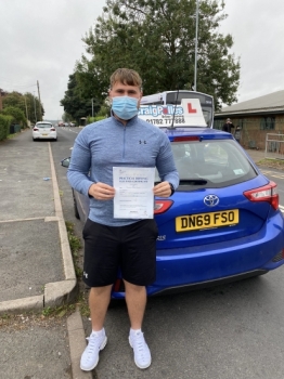A big congratulations to Tom Dawson. Tom passed his driving test today at Cobridge Driving Test Centre, with just 5 driver faults.<br />
Well done Tom - safe driving from all at Craig Polles Instructor Training and Driving School. 🙂🚗<br />
Driving Instructor-Sara Skelson