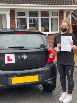 A big congratulations to Libby Johnson. Libby passed her driving test today at newcastle Driving Test Centre. First attempt and with just 3 driver faults.<br />
Well done Libby- safe driving from all at Craig Polles Instructor Training and Driving School. 🙂🚗<br />
Driving instructor-Sara Skelson