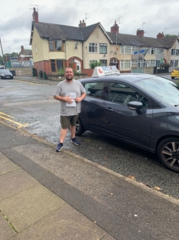 A big congratulations to Simon Fearson. Simon passed his driving test today at Cobridge Driving Test Centre. First attempt and with just 3 driver faults.Well done Tyler- safe driving from all at Craig Polles Instructor Training and Driving School. 🙂🚗Driving instructor-Joe O´Byrne