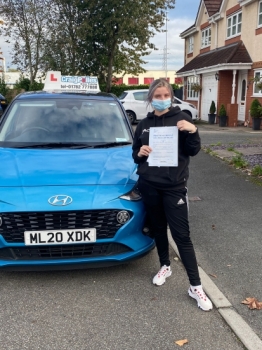 A big congratulations to Beth Naylor. Beth passed her driving test today at Newcastle Driving Test Centre. <br />
Well done Beth- safe driving from all at Craig Polles Instructor Training and Driving School. 🙂🚗<br />
Driving instructor-Sara Skelson