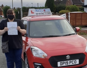 A big congratulations to Mandy Gibson. Mandy passed her driving test today at Newcastle Driving Test Centre, with 6 driver faults.<br />
Well done Mandy - safe driving from all at Craig Polles Instructor Training and Driving School. 🙂🚗<br />
Driving Instructor-Andrew Crompton