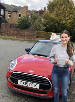 A big congratulations to Faye Edwards. Faye passed her driving test today at Newcastle Driving Test Centre. First attempt and with just 2 driver faults.<br />
Well done Faye- safe driving from all at Craig Polles Instructor Training and Driving School. 🙂🚗<br />
Driving instructor-Mark Ashley