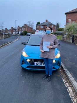 A big congratulations to Tina McCue. Tina passed her driving test today at Newcastle Driving Test Centre, with just 6 driver faults.Well done Tina- safe driving from all at Craig Polles Instructor Training and Driving School. 🙂🚗Driving instructor-Sara Skelson