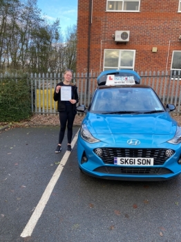 A big congratulations to Ruby Hurni-Heath. Ruby passed her driving test today at Newcastle Driving Test Centre. First attempt and with just 4 driver faults.<br />
Well done Ruby- safe driving from all at Craig Polles Instructor Training and Driving School. 🙂🚗<br />
Driving instructor-Sara Skelson