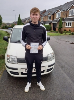 A big congratulations to Ethan Plummer. Ethan passed his driving test today at Newcastle Driving Test Centre, with 6 driver faults.<br />
Well done Ethan- safe driving from all at Craig Polles Instructor Training and Driving School. 🙂🚗<br />
Driving instructor-Mark Ashley