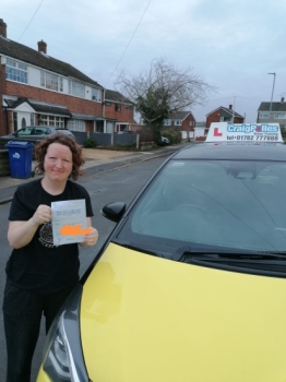 A big congratulations to Katie Wheat. Katie passed her driving test today at Newcastle Driving Test Centre, with 7 driver faults.<br />
Well done Katie- safe driving from all at Craig Polles Instructor Training and Driving School. 🙂🚗<br />
Driving instructor-Bradley Peach