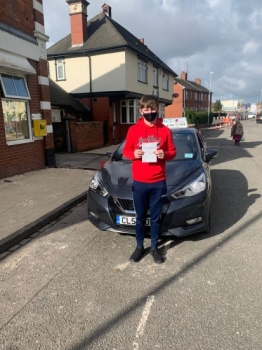 A big congratulations to Jack Abbotts. Jack passed his driving test today at Cobridge Driving Test Centre with just 3 driver faults.<br />
Well done Jack- safe driving from all at Craig Polles Instructor Training and Driving School. 🙂🚗<br />
Driving instructor-Joe O´Byrne