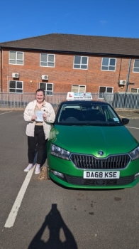 A big congratulations to Rebecca Dodd. Rebecca passed her driving test today at Newcastle Driving Test Centre. First time and with just 2 driver faults.Well done Rebecca - safe driving from all at Craig Polles Instructor Training and Driving School. 🙂🚗Driving instructor-Jamie Lees