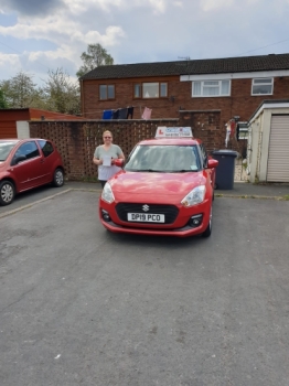 A big congratulations to Samantha Dudley. Samantha passed her driving test today at Cobridge Driving Test Centre. First attempt with just 3 driver faults. <br />
Well done Samantha- safe driving from all at Craig Polles Instructor Training and Driving School. 🙂🚗<br />
Driving instructor-Andrew Crompton