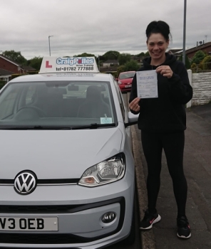 A big congratulations to Adele Wilkinson. Adele passed her driving test today at Newcastle Driving Test Centre. First attempt, with just 6driver faults.Well done Adele- safe driving from all at Craig Polles Instructor Training and Driving School. 🙂🚗Automatic Driving instructor-Debbie Griffin
