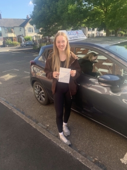 A big congratulations to Ellie Mai Roberts. Ellie passed her driving test today at Cobridge Driving Test Centre. <br />
First attempt, with just 4 driver faults.<br />
Well done Ellie- safe driving from all at Craig Polles Instructor Training and Driving School. 🙂🚗<br />
Driving instructor-Joe O´Byrne
