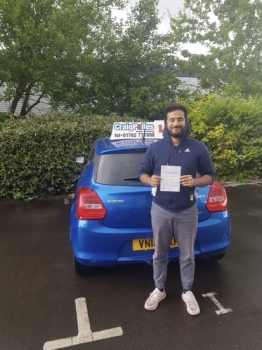 A big congratulations to Kalvind Kumar Vadi. Kalvind passed his driving test today at Newcastle Driving Test Centre. <br />
First attempt, with just 1 driver faults.<br />
Well done Kalvind- safe driving from all at Craig Polles Instructor Training and Driving School. 🙂🚗<br />
Driving instructor-Dan Shaw