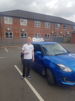 A big congratulations to George Trickett. George passed his driving test today, at Newcastle Driving Test Centre. <br />
First attempt, with 8 driver faults.<br />
Well done George - safe driving from all at Craig Polles Instructor Training and Driving School. 🙂🚗<br />
Driving instructor-Dan Shaw
