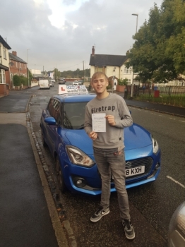A big congratulations to Connor Bayley. Connor passed his driving test today, at Cobridge Driving Test Centre. <br />
First attempt, with just 5 driver faults.<br />
Well done Connor - safe driving from all at Craig Polles Instructor Training and Driving School. 🙂🚗<br />
Driving instructor-Dan Shaw
