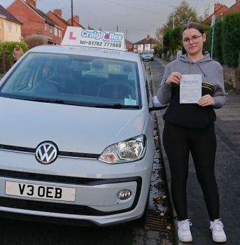 A big congratulations to Holly Johnson.🥳 <br />
Holly passed her driving test today at Newcastle Driving Test Centre, with just 2 driver faults.<br />
Well done Holly - safe driving from all at Craig Polles Instructor Training and Driving School. 🙂🚗<br />
Automatic Driving instructor-Debbie Griffin
