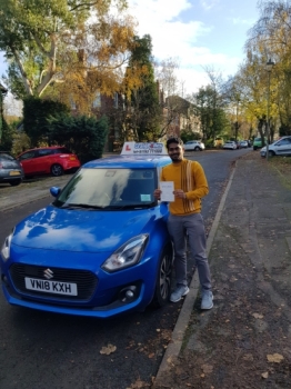A big congratulations to Manikandan Soundararajan🥳 <br />
Manikandan passed his driving test today at Crewe Driving Test Centre, with just 3 driver faults.<br />
Well done Manikandan - safe driving from all at Craig Polles Instructor Training and Driving School. 🙂🚗<br />
Driving instructor-Dan Shaw