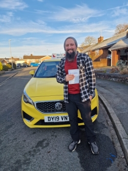 A big congratulations to Alexandros Spyropoulos.🥳 <br />
Alexandros passed his driving test today at Newcastle Driving Test Centre, at his First attempt.<br />
Well done Alexandros - safe driving from all at Craig Polles Instructor Training and Driving School. 🙂🚗<br />
Driving instructor-Paul Lees