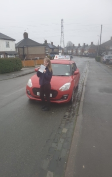 A big congratulations to Kayleigh Huckfield.🥳 <br />
Kayleigh passed her driving test today at Cobridge Driving Test Centre, with just 5 driver faults.<br />
Well done Kayleigh - safe driving from all at Craig Polles Instructor Training and Driving School. 🙂🚗<br />
Driving instructor-Andrew Crompton