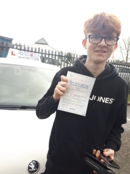 A big congratulations to Sam Hastings.🥳 <br />
Sam passed his driving test today at Newcastle Driving Test Centre. First attempt and with just 4 driver faults.<br />
Well done Sam - safe driving from all at Craig Polles Instructor Training and Driving School. 🙂🚗<br />
Driving instructor-Jane Chesters