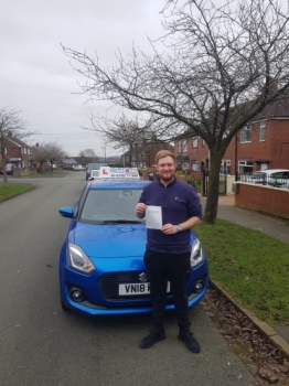 A big congratulations to Jack Finney.🥳 <br />
Jack passed his driving test today at Cobridge Driving Test Centre. First attempt and with just 2 driver faults.<br />
Well done Jack - safe driving from all at Craig Polles Instructor Training and Driving School. 🙂🚗<br />
Driving instructor-Dan Shaw
