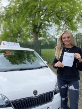 A big congratulations to Katie Hockenhull.🥳 <br />
Katie passed her driving test today at Crewe Driving Test Centre.<br />
Well done Katie - safe driving from all at Craig Polles Instructor Training and Driving School. 🙂🚗<br />
Driving instructor-Jane Chesters