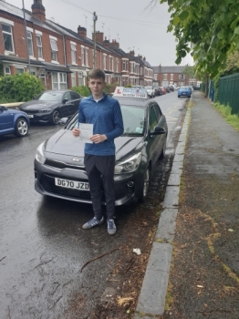 A big congratulations to Lewis Whalley.🥳 <br />
Lewis passed his driving test today at Crewe Driving Test Centre. First attempt and with just 4 driver faults. <br />
Well done Lewis - safe driving from all at Craig Polles Instructor Training and Driving School. 🙂🚗<br />
Automatic Driving instructor-Andrew Crompton