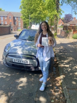 A big congratulations to Kirsty Sharples.🥳 <br />
Kirsty passed her driving test today at Newcastle Driving Test Centre. First attempt with our school and with just 5 driver faults. <br />
Well done Kirsty - safe driving from all at Craig Polles Instructor Training and Driving School. 🙂🚗<br />
 Driving instructor-Mark Ashley